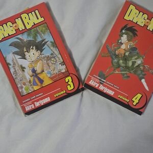 Dragon Ball Volumes 3 and 4 Manga
